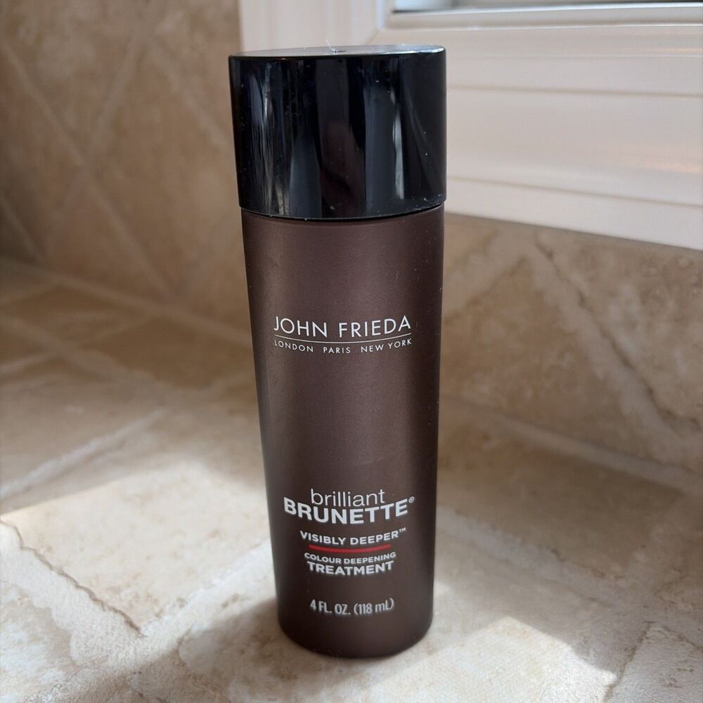 John Frieda  Brilliant Brunette Visibly Deeper Colour Deepening Treatment 4oz